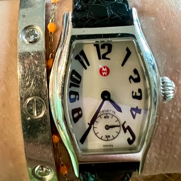 Michele Watch Silver Coquette main image 4
